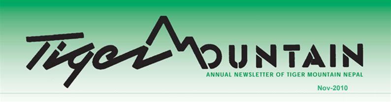 Tiger Mountain Nepal Newsletter